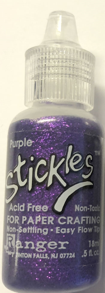 Stickles glitterlim Purple 18 ml